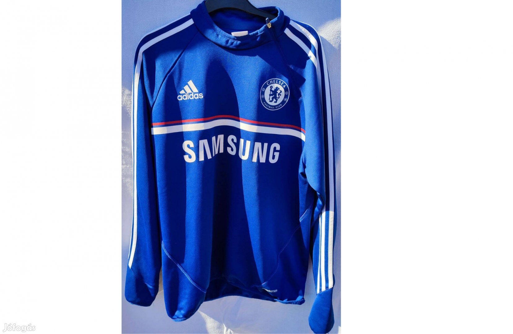 Chelsea eredeti adidas kék pulóver (42-44)