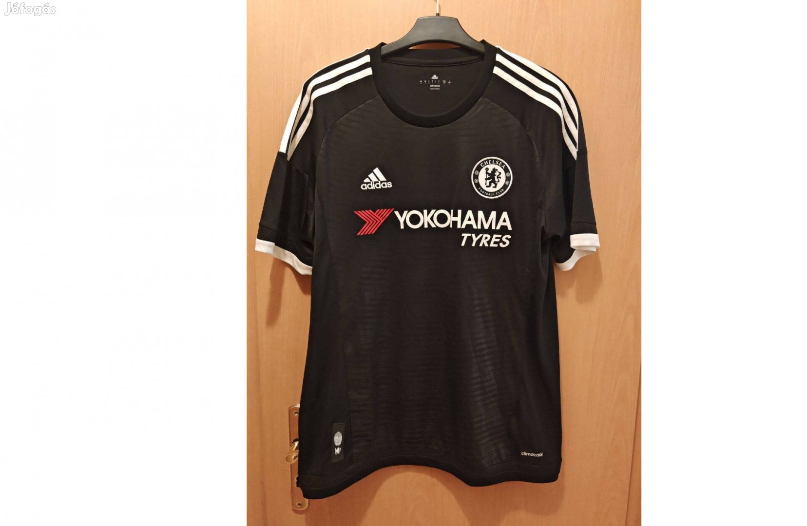 Chelsea fekete eredeti adidas 2015-16 mez