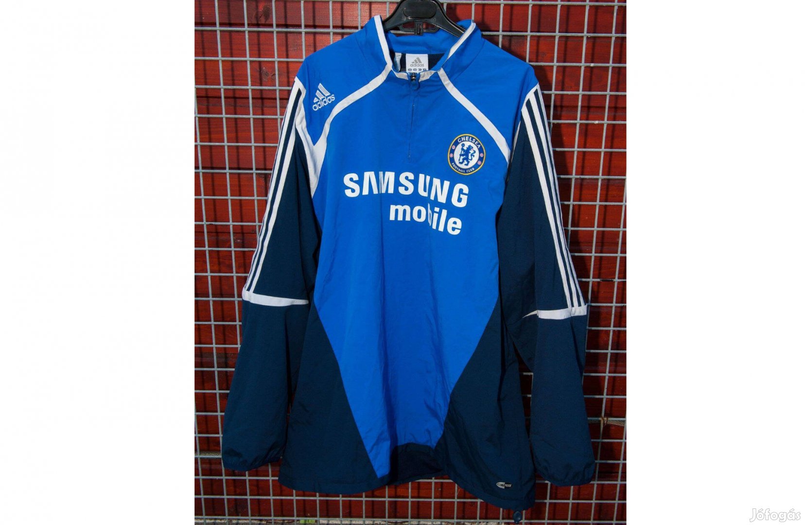 Chelsea kék eredeti adidas felső XL