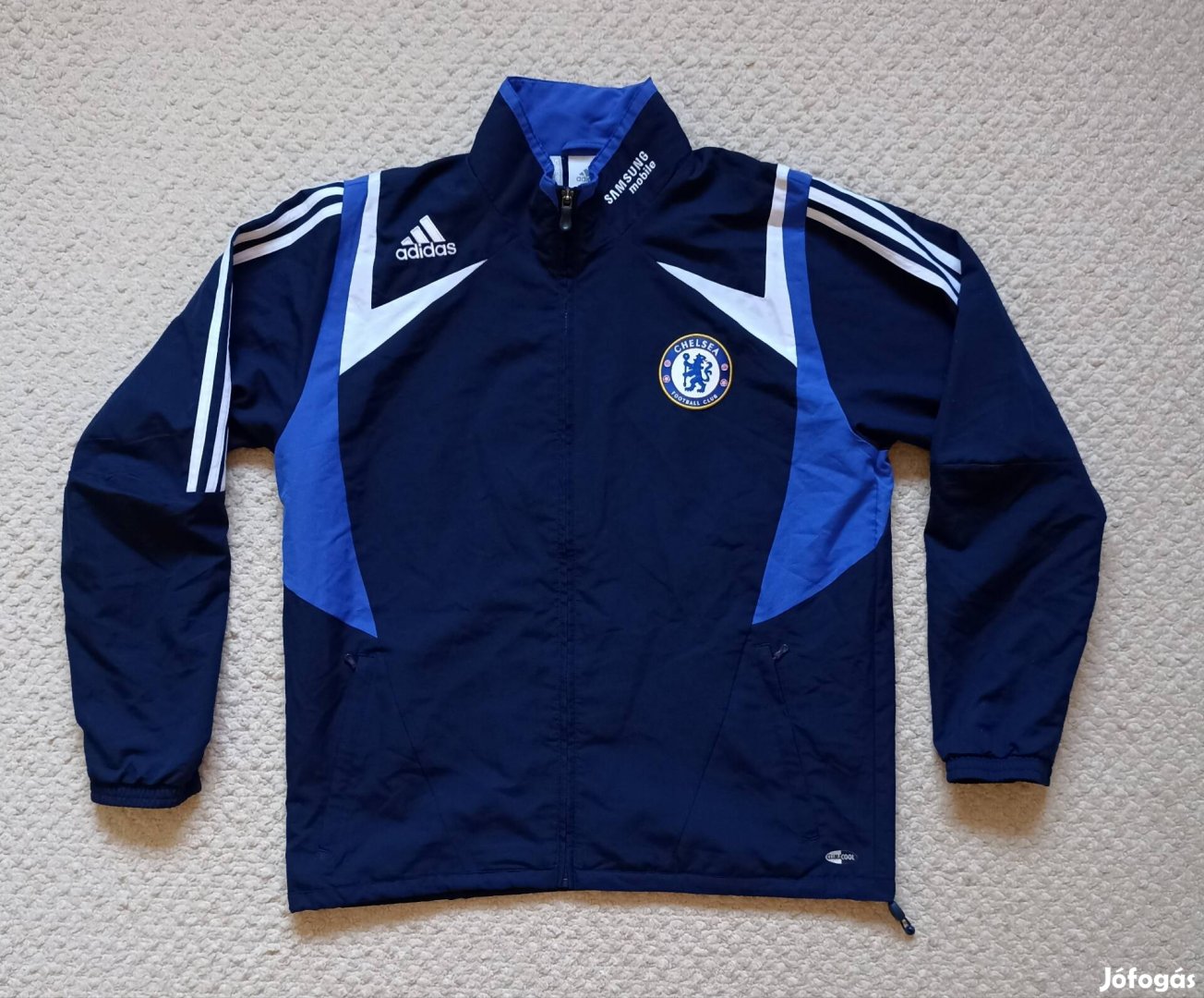 Chelsea retro labdarúgó foci melegítő felső 