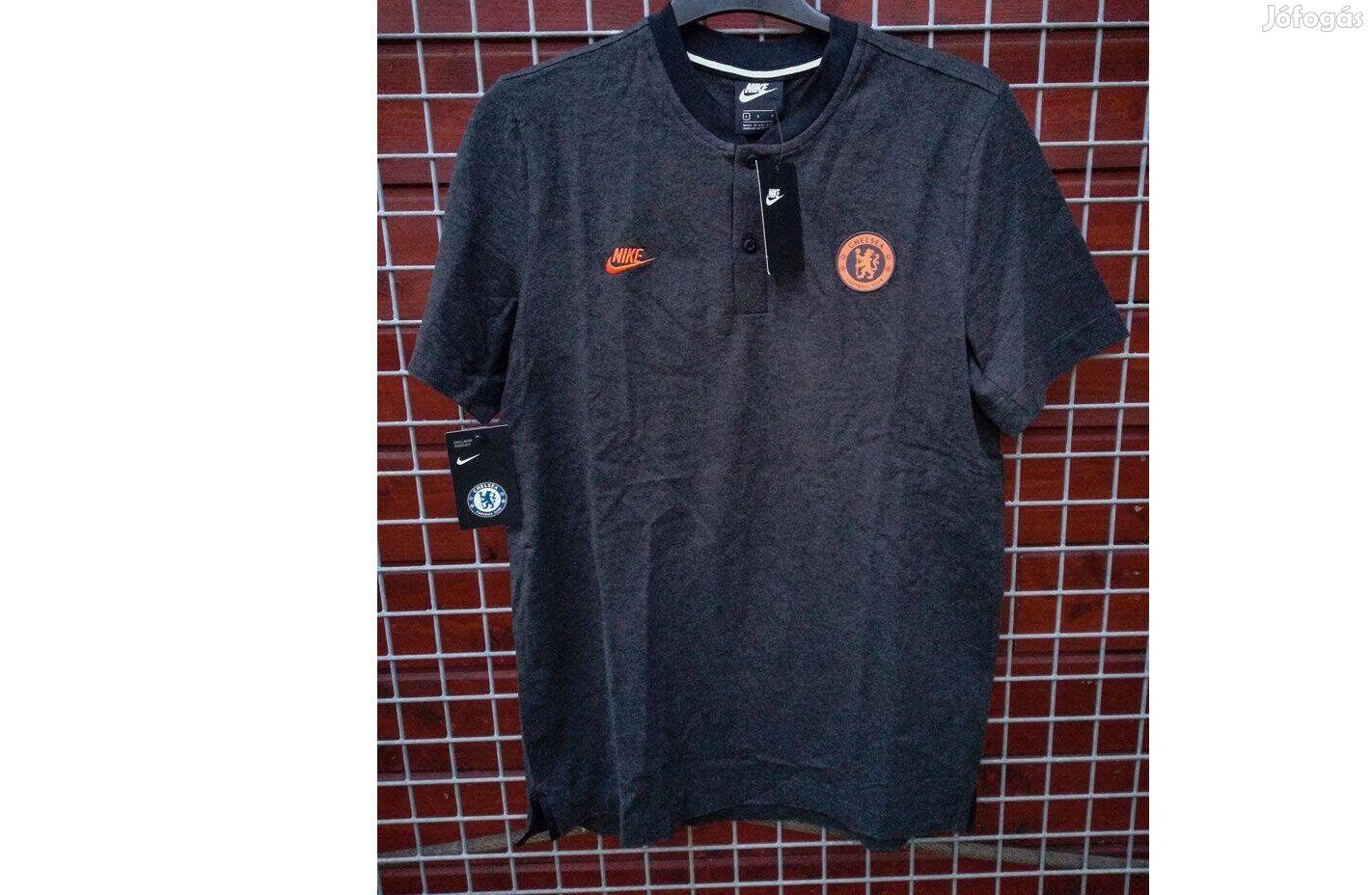 Chelsea szürke narancssárga eredeti Nike póló (L)
