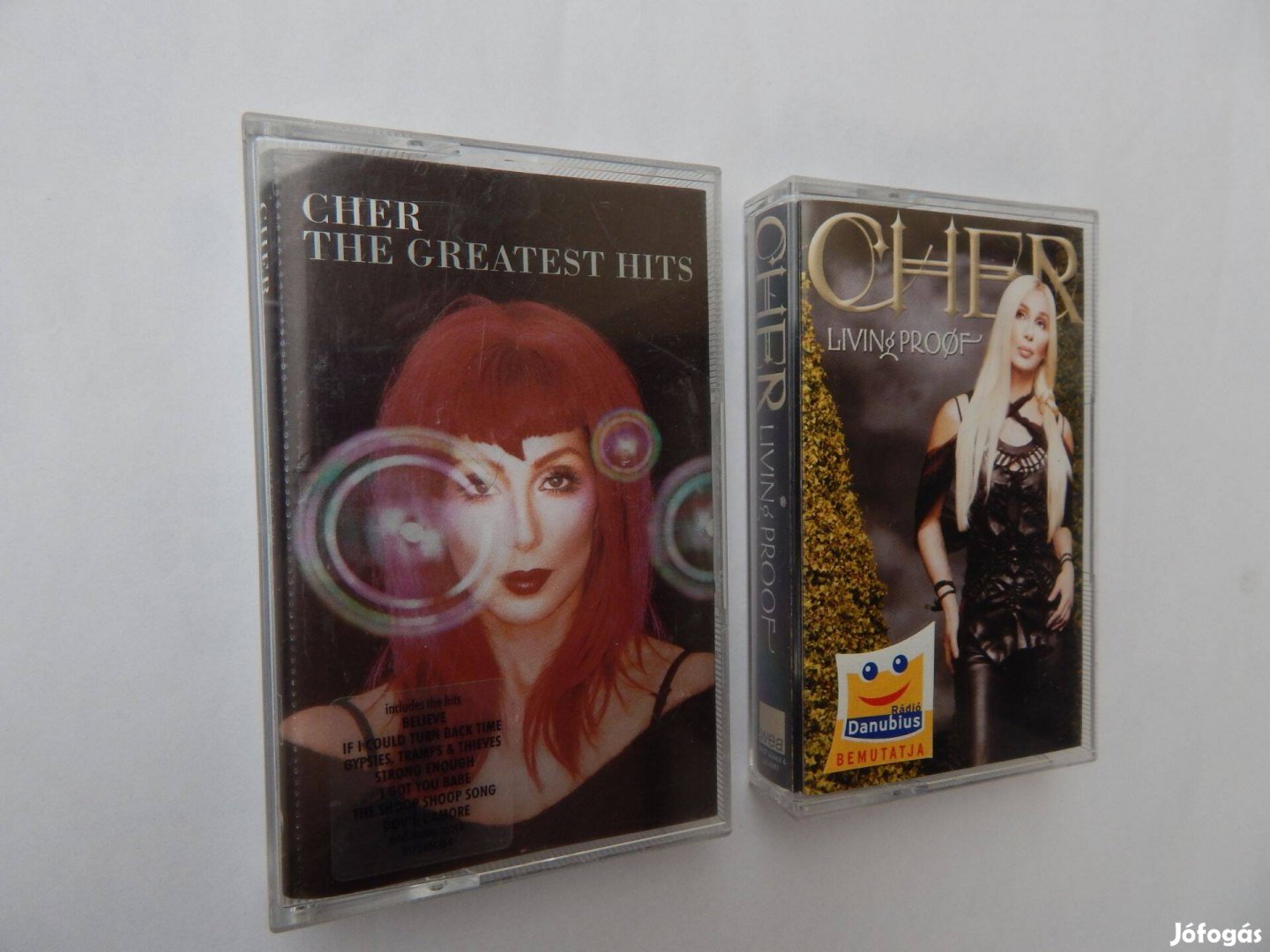 Cher Műsoros Audió kazetták 2 darabos szettben Eredeti