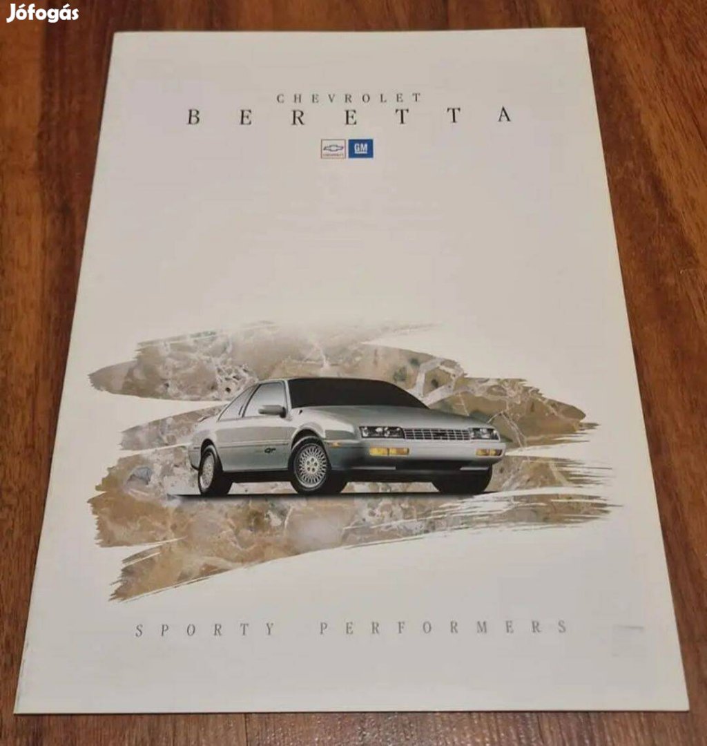 Chevrolet Beretta Prospektus 1993