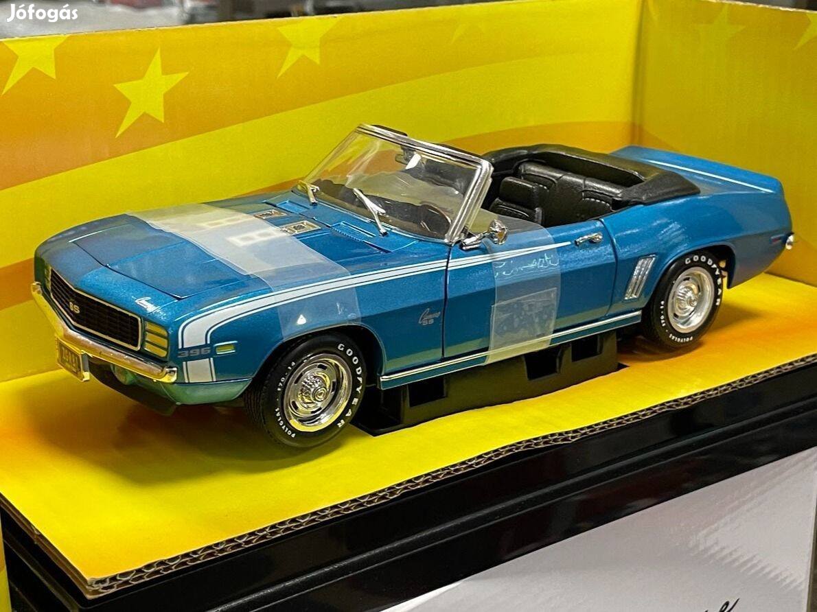 Chevrolet Camaro SS Convertible 1969 1:18 American Muscle Ertl Collect