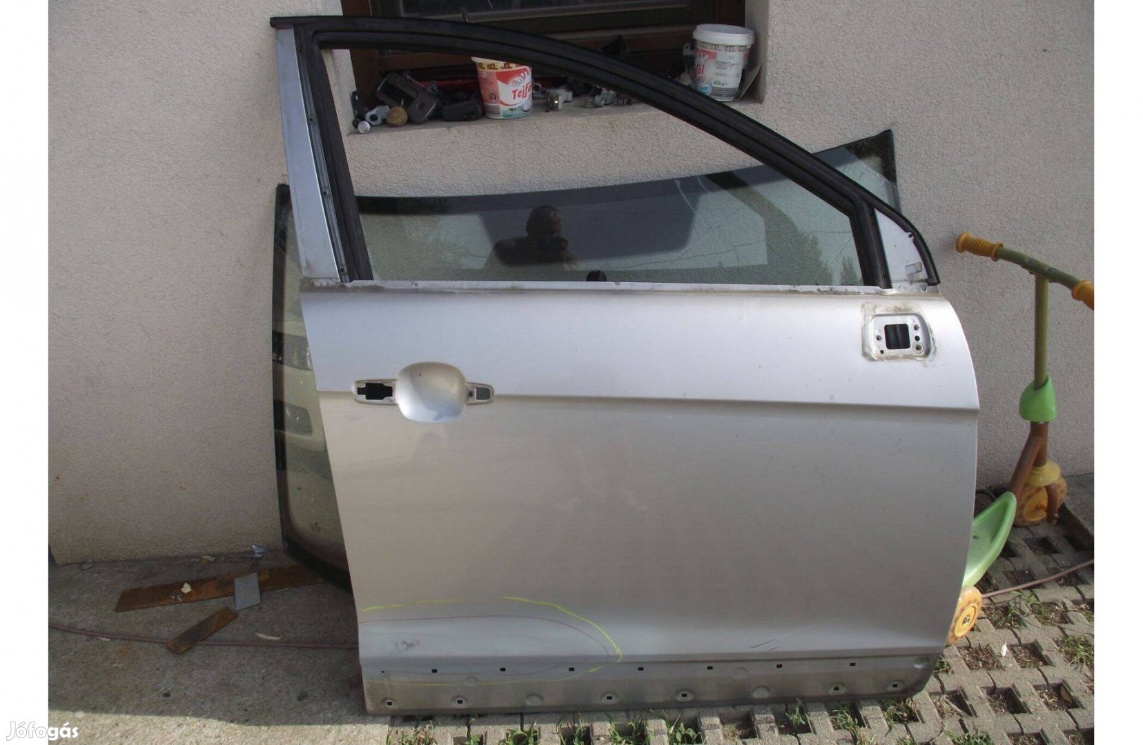 Chevrolet Captiva jobb első ajtó 2010 ezüst