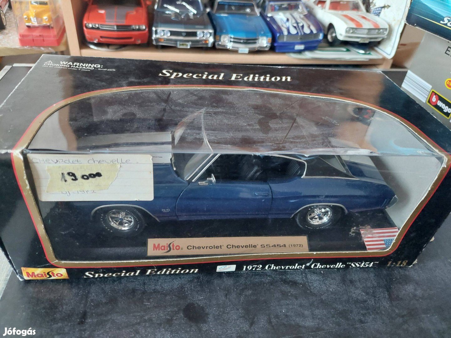 Chevrolet Chevelle ss454 1972 Maisto 1:18