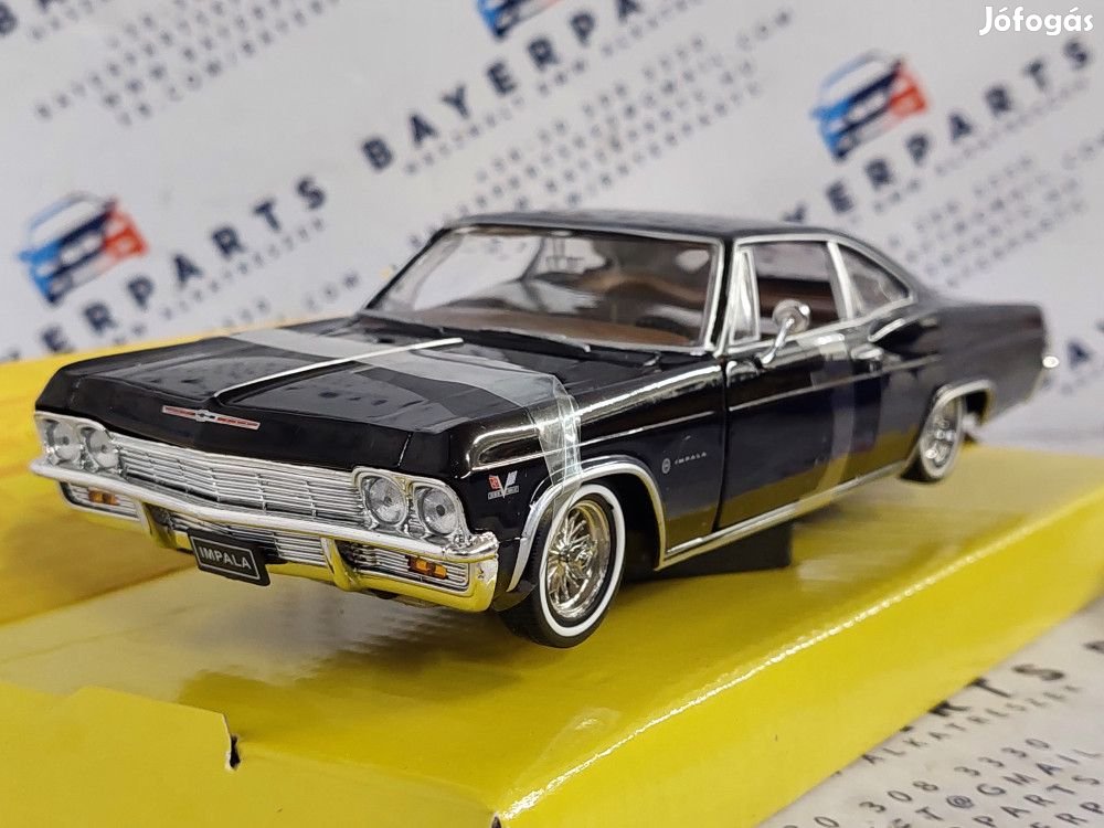 Chevrolet Impala SS 396 coupe low rider (1965) -  Welly - 1:24