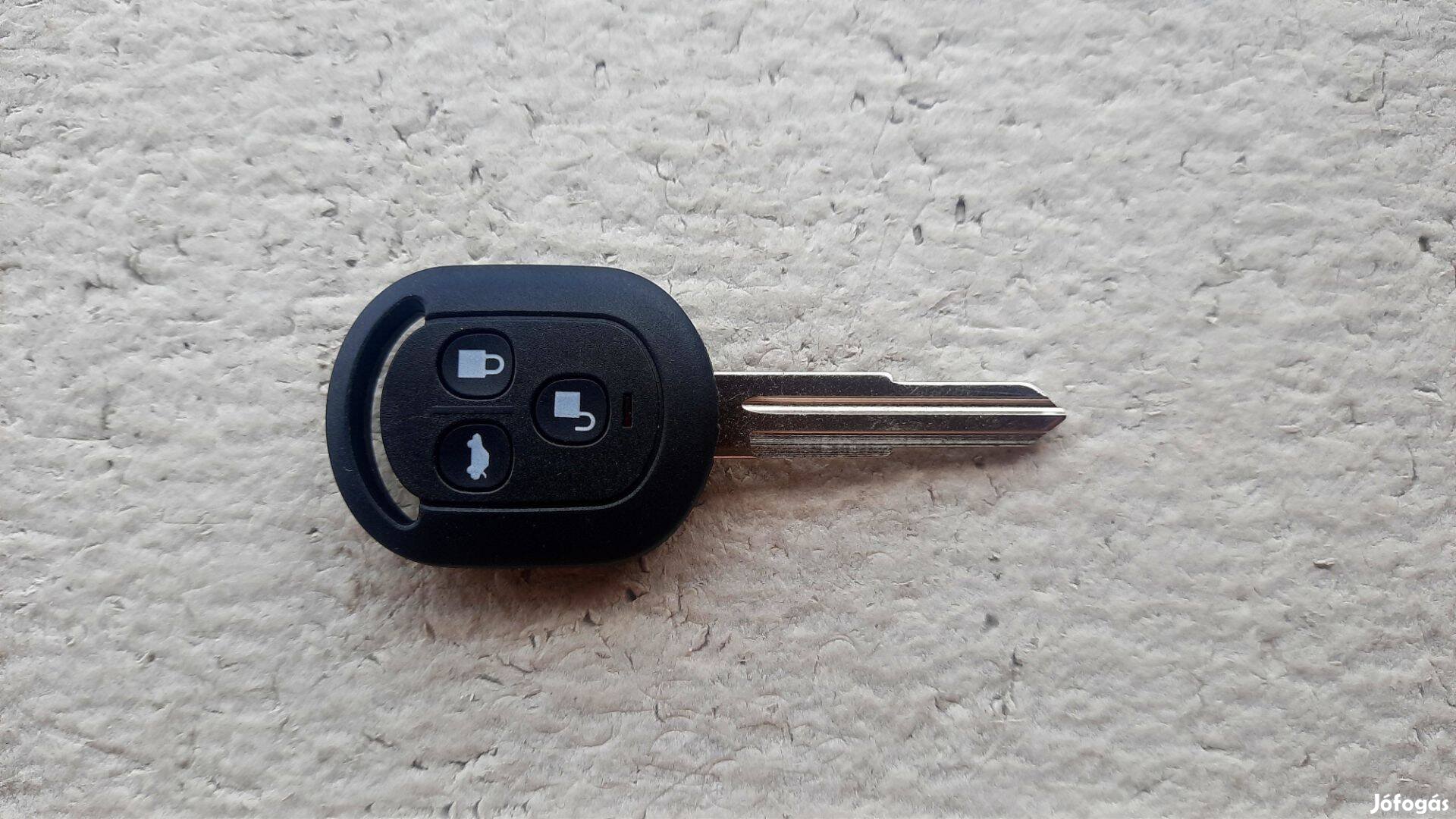 Chevrolet Lacetti Nubira új kulcsház kulcs nyerskulcs távirányító ház