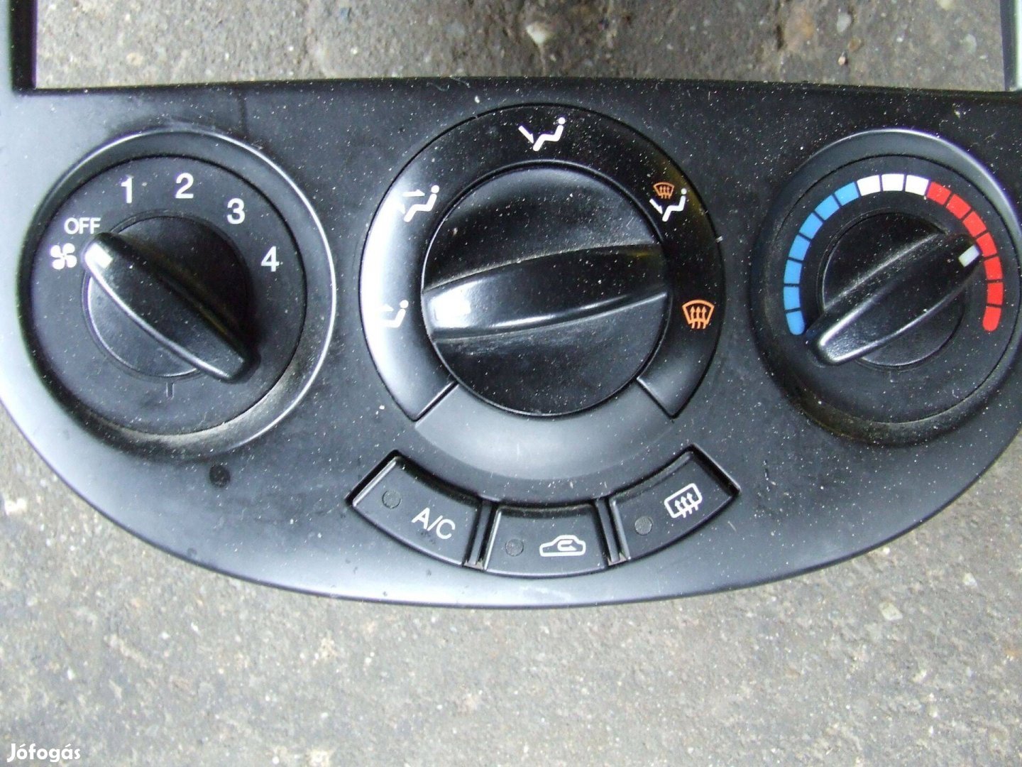 Chevrolet Lacetti fűtéspanel fűtés állító klímapenel