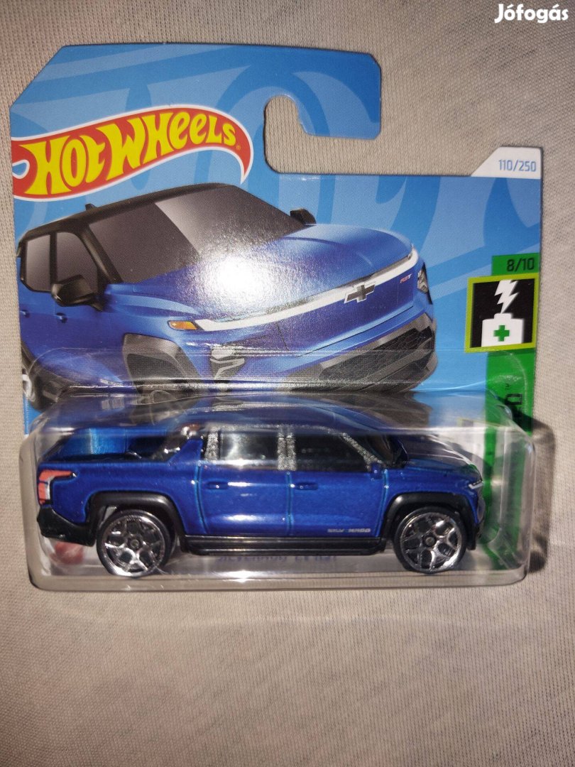 Chevrolet Silverado EV RST Matchbox Match Box Hot Wheels kisautó e-aut