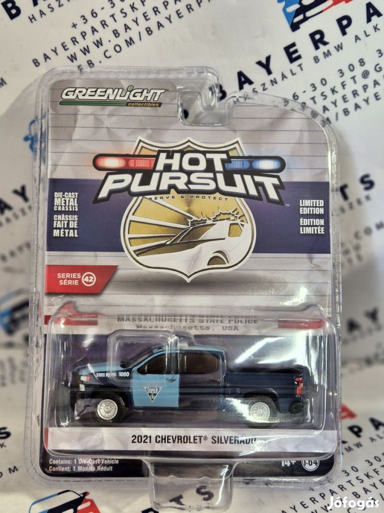 Chevrolet Silverado Police (2021) -  Greenlight - 1:64