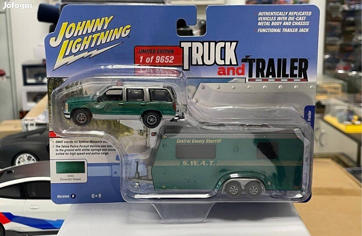 Chevrolet Tahoe SWAT Team 1997 1:64 1/64 Greenlight