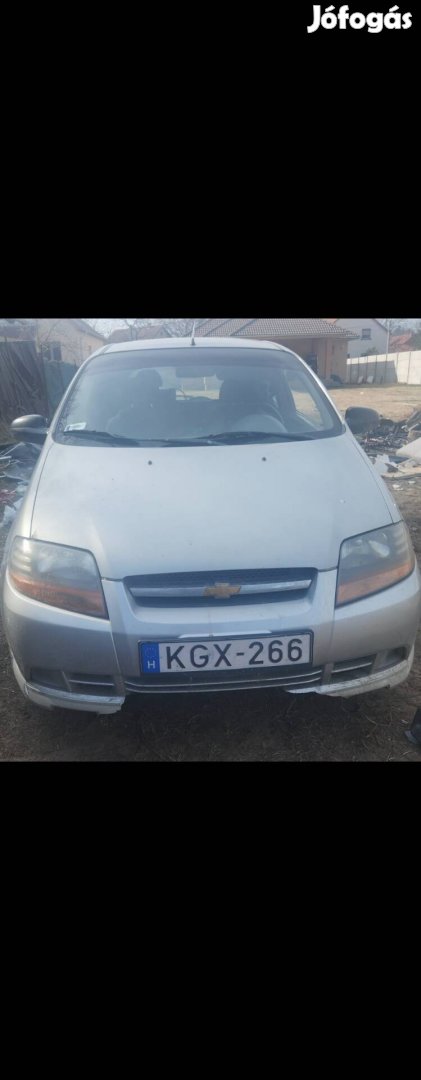 Chevrolet aveo 1.2 bontódik  kiváló motorral