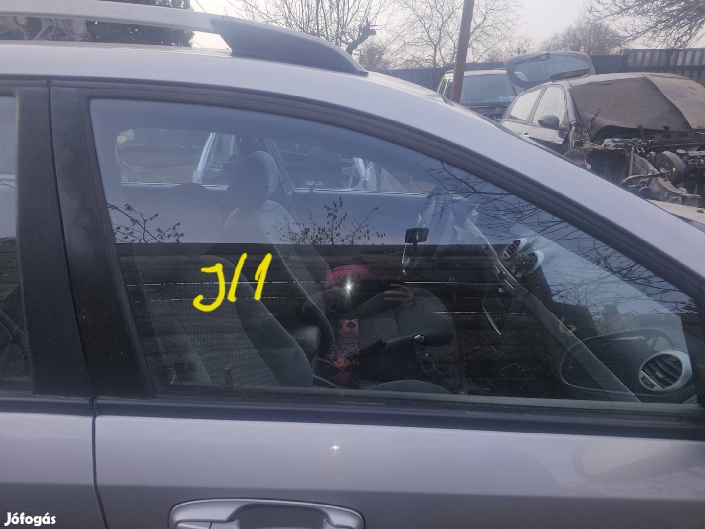 Chevrolet lacetti ajtó üveg 6000 