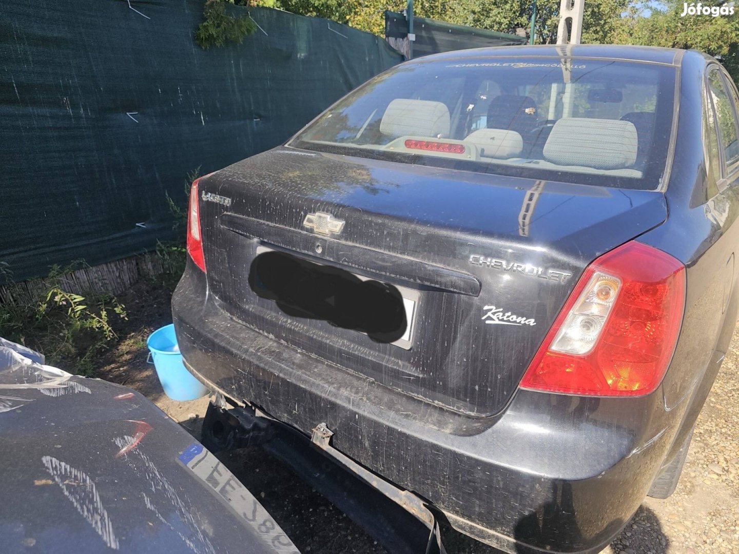 Chevrolet lacetti fekete Csomagtérajtó 20000
