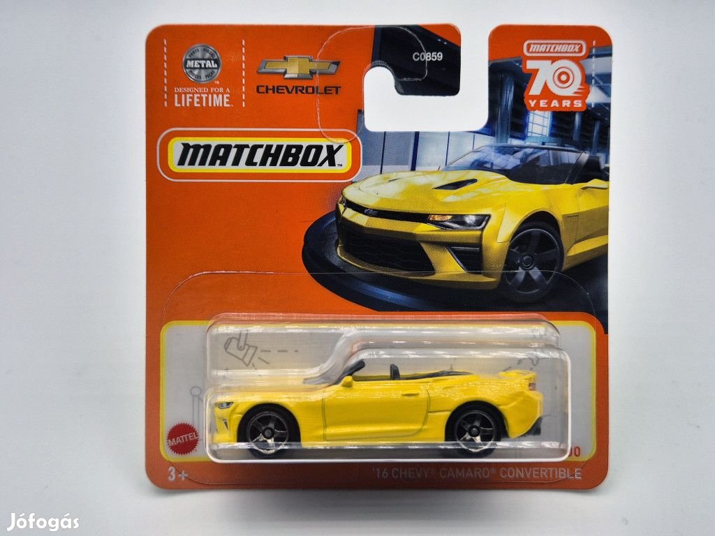 Chevy Camaro Convertible (2016) - 33/100 - bliszteres -  Matchbox - 1
