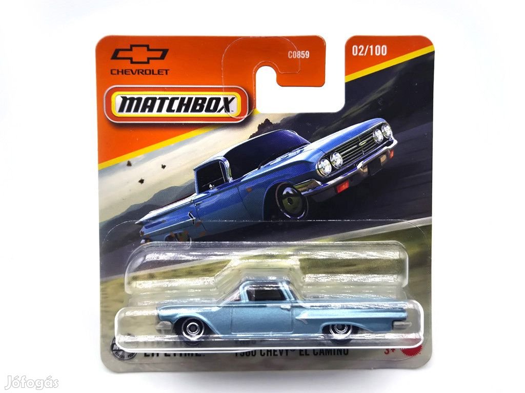 Chevy El Camino (1960) - 02/100 - bliszteres -  Matchbox - 1:64