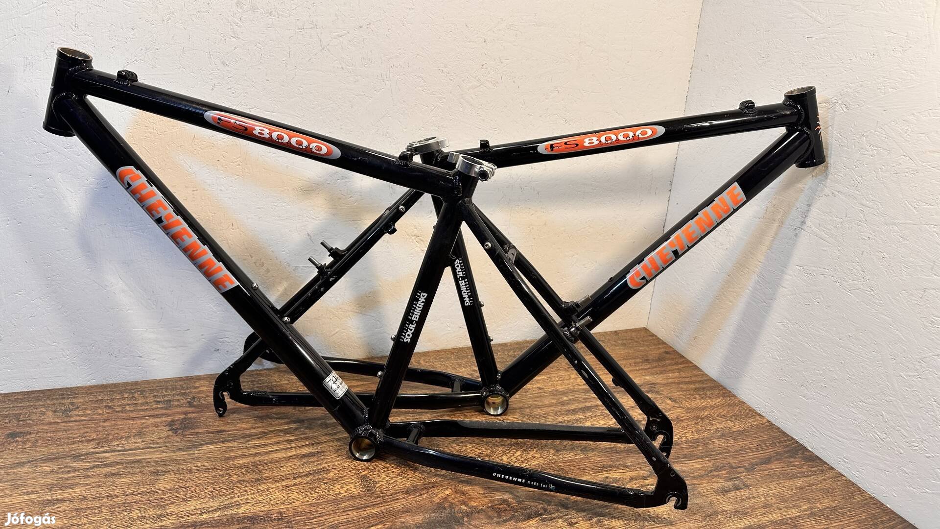 Cheyenne fs8000 alu váz szett kerékpár bicikli mtb váz 