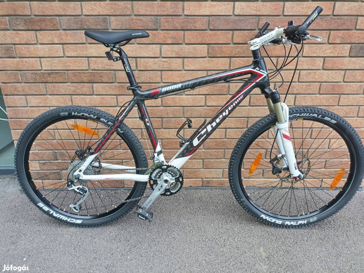 Cheyenne karbon carbon mtb kerékpár tárcsafék , Shimano Deore XT