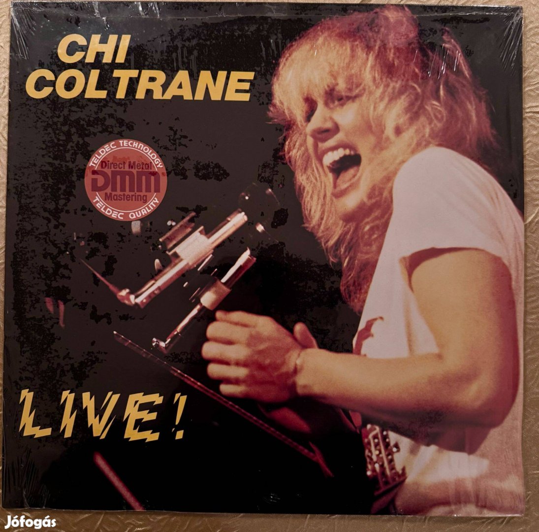 Chi Coltrane Live ! német bakelit hanglemez LP