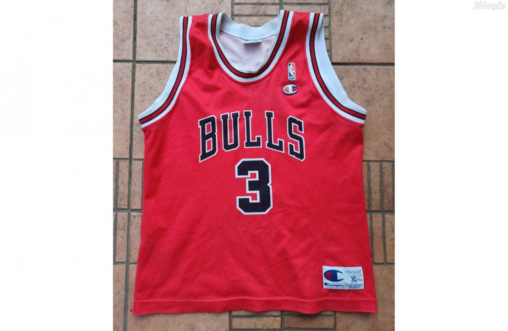 Chicago Bulls kosaras trikó Chandler kosárlabda mez S 164