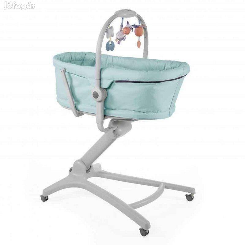 Chicco Baby Hug 4in1 bölcső, pihenőszék, etetőszék, fotel - Aquarelle
