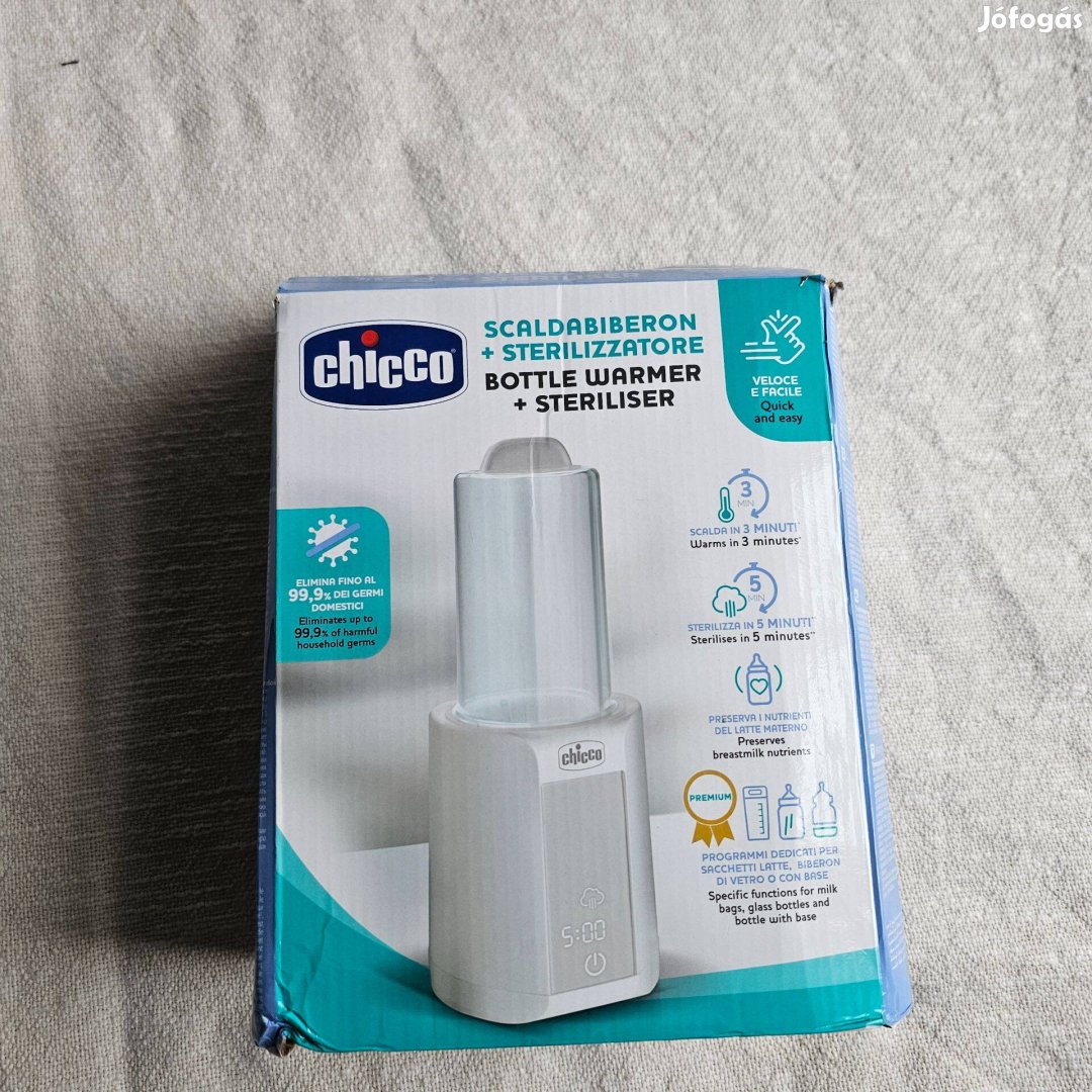 Chicco Bottle Warmer and Steriliser többfunkciós cumisüveg