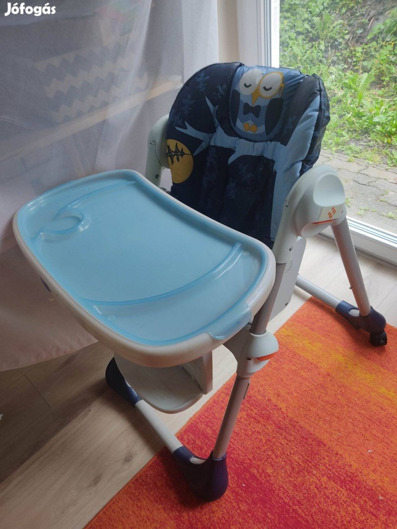 Chicco Polly Mr. Owl bagoly tálcás etetőszék