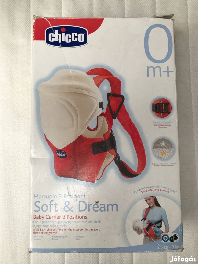 Chicco Soft & Dream kenguru, babahordozó