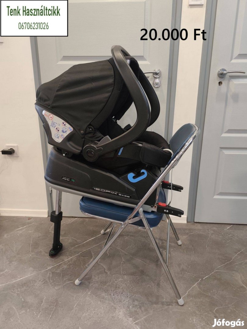 Chicco babahordozó , isofix talppal