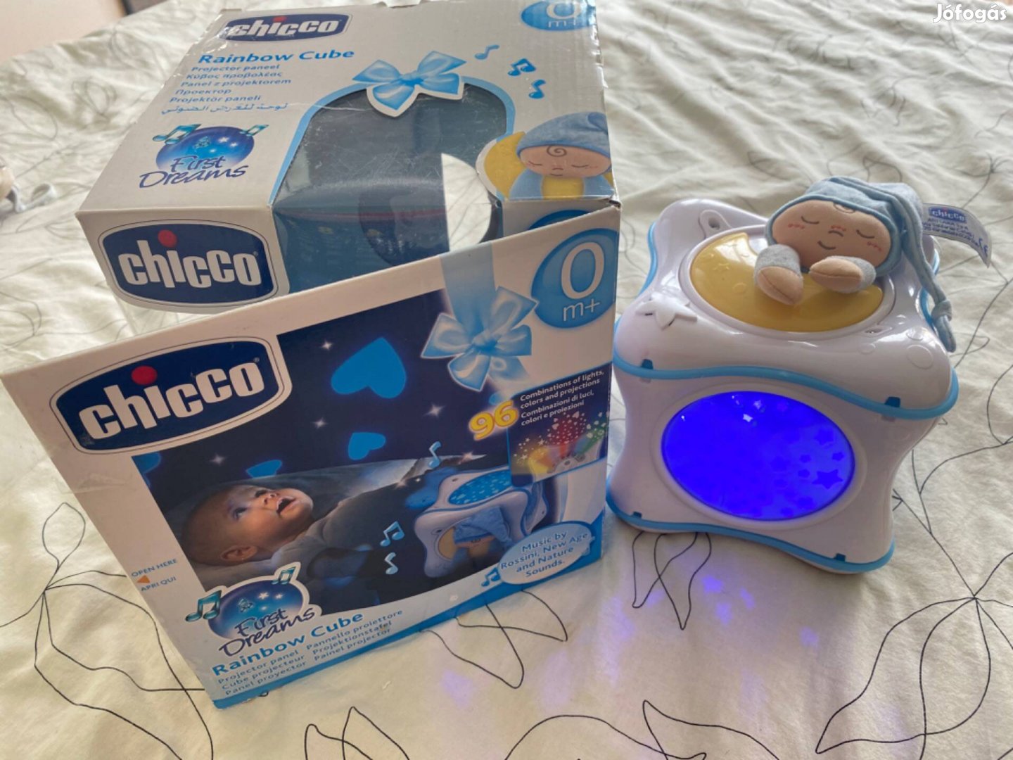 Chicco projektor színes kocka