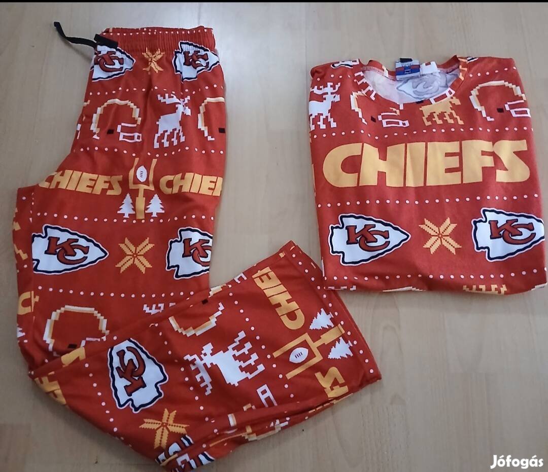 Chiefs ugly karácsonyi férfi pizsama