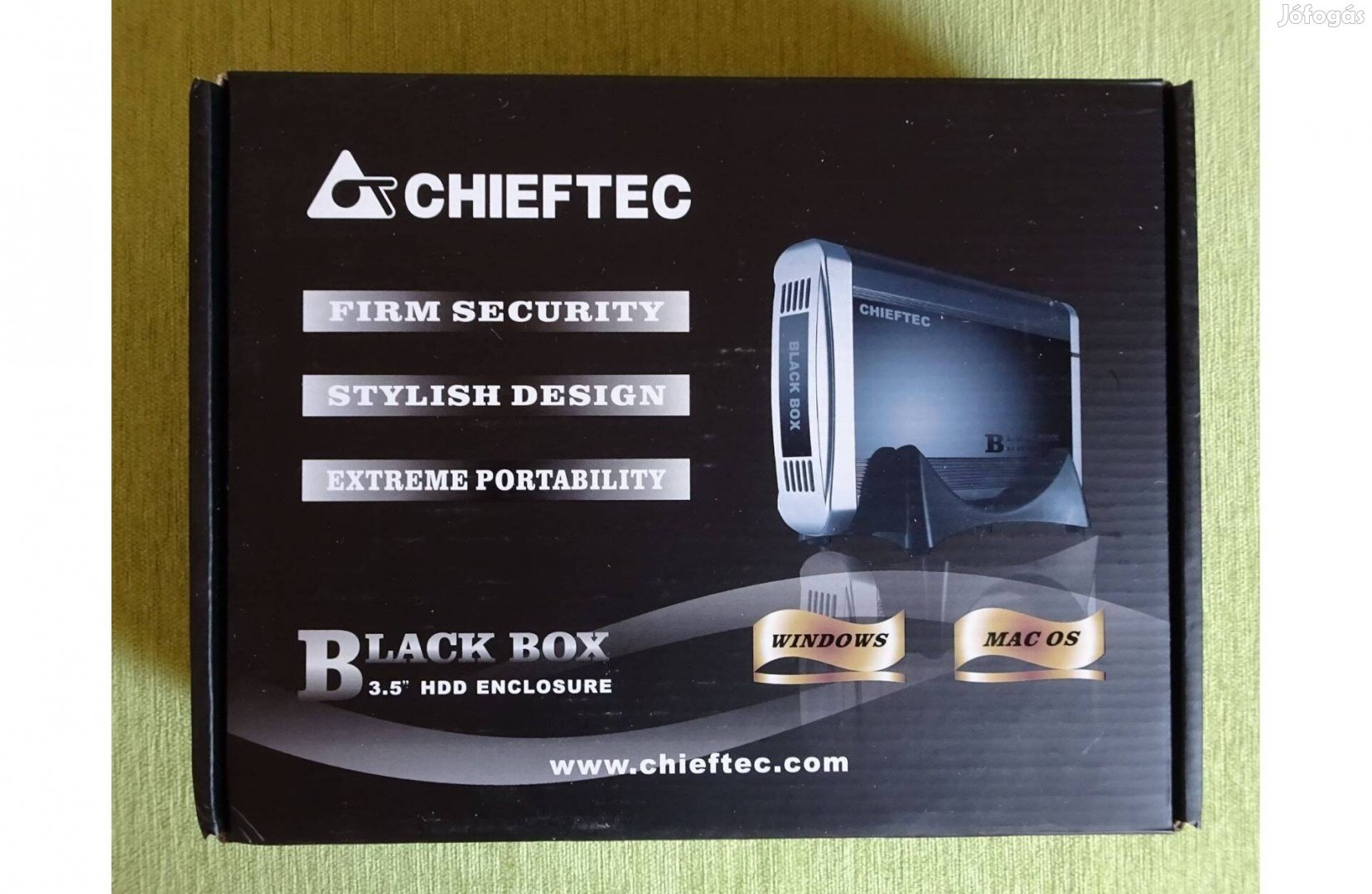 Chieftec CEB-35S-U3 Külső 3.5" SATA HDD ház, mobil rack eladó