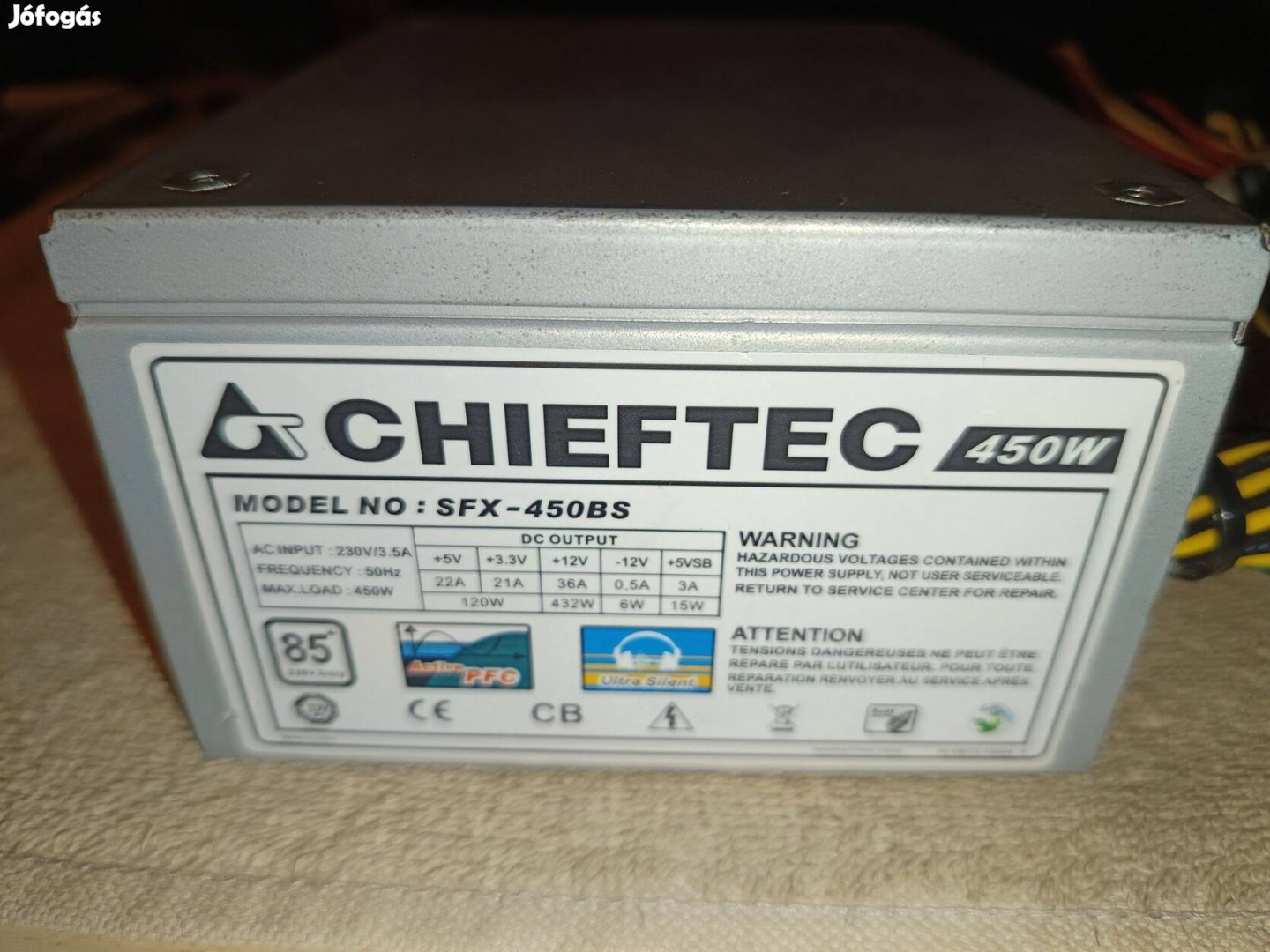 Chieftec SFX-450BS tápegység