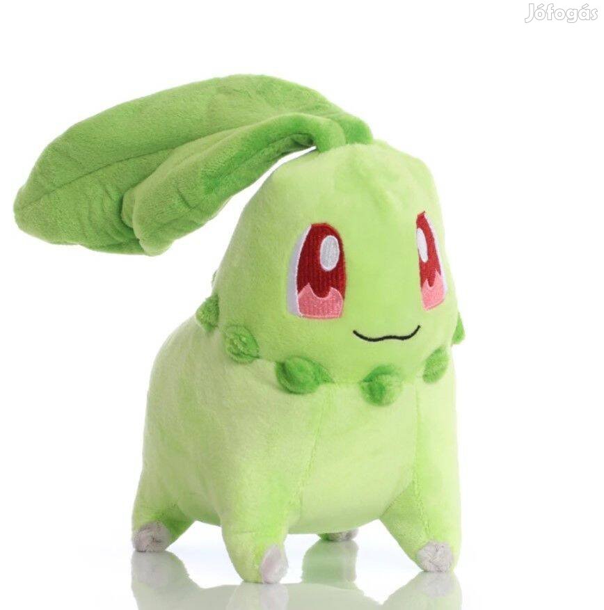 Chikorita Pokemon pokémon plüss 20 cm Új Készleten