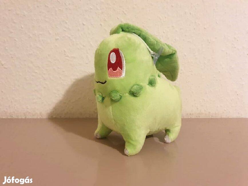 Chikorita Pokemon pokémon plüss 20 cm Új Készleten