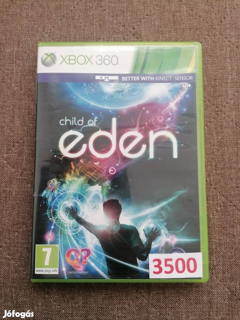 Child Of eden (kinectel is játszható) Xbox 360 játék eladó!