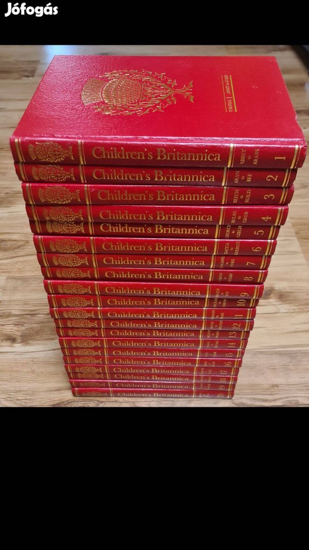 Children's Britannica teljes könyv sorozat 1-20