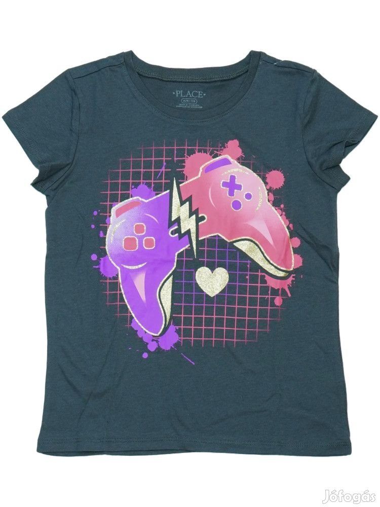 Childrens Place Új címkés Lány Póló Méret 128