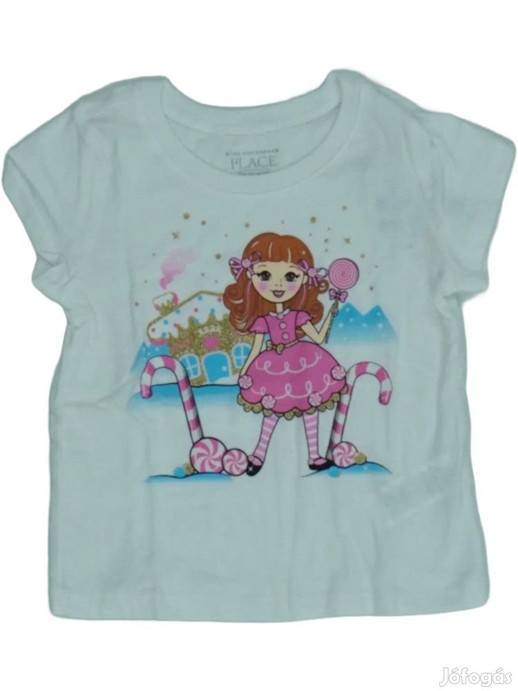 Childrens Place Új címkés Lány Póló Méret 86