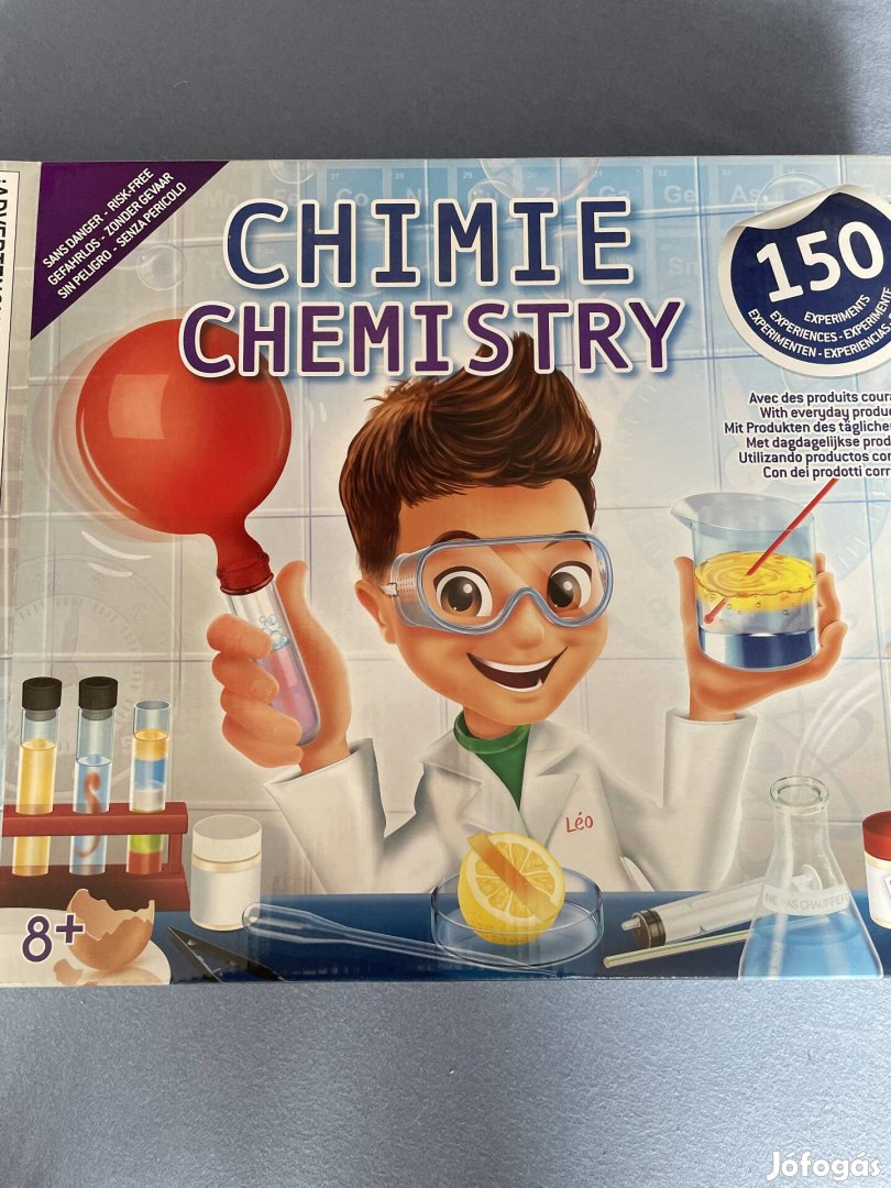 Chimie Chemistry 150 kisérletező játék gyerek