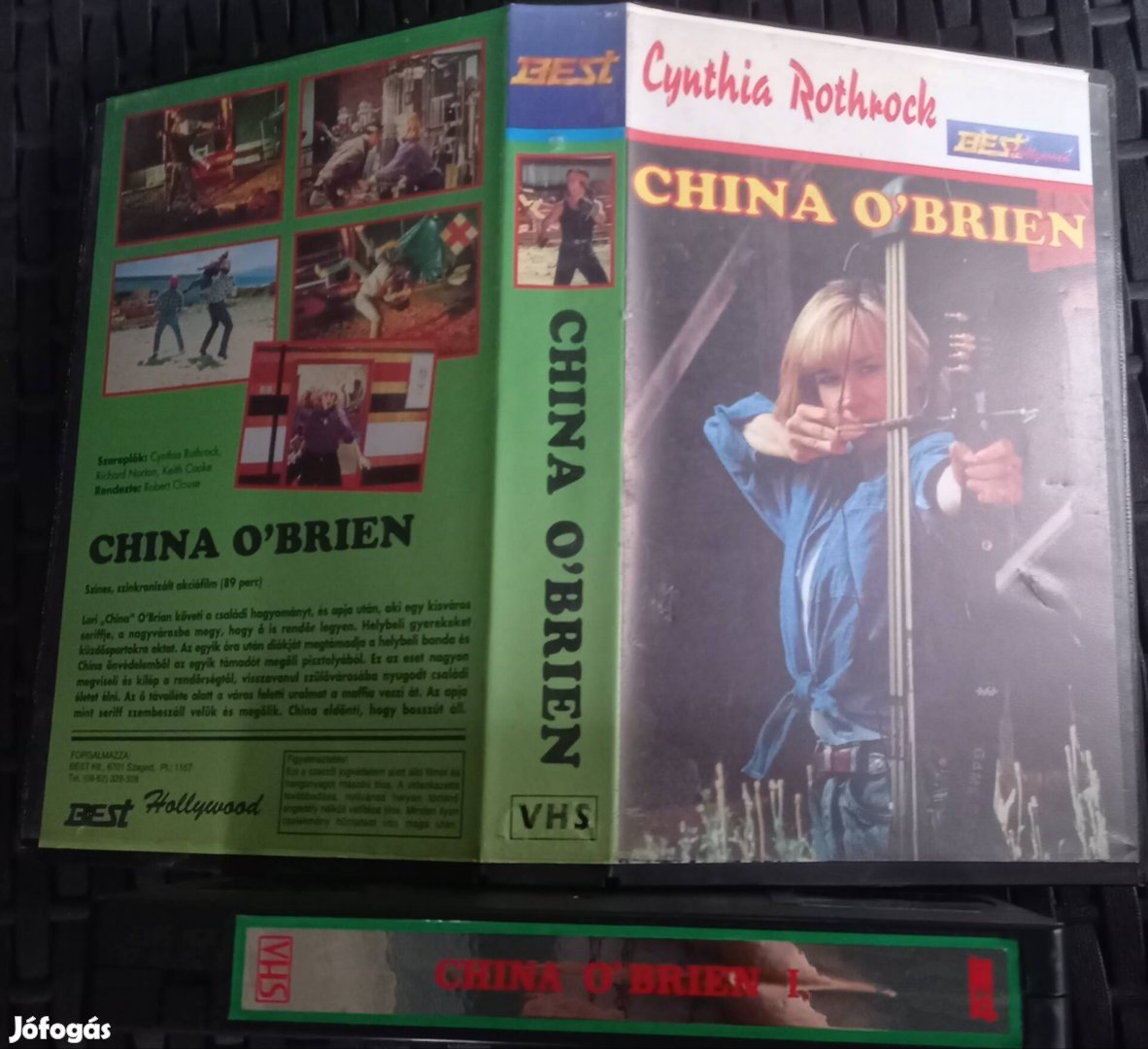 China O'Brien - akció vhs - nagytok