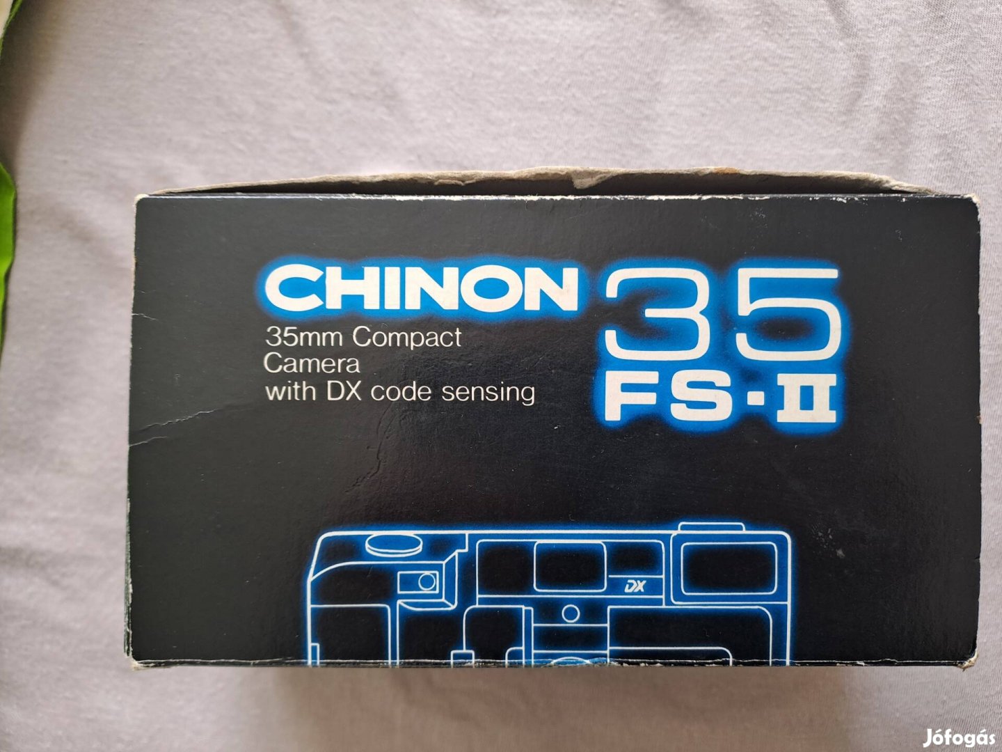 Chinon 35 fényképező Fsii dobozában