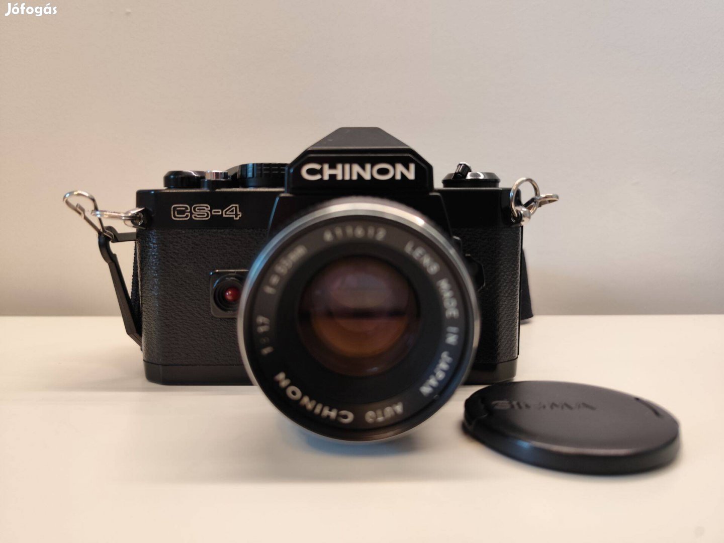 Chinon CS-4 és Chinon 55mm f/1.7 analóg fényképezőgép