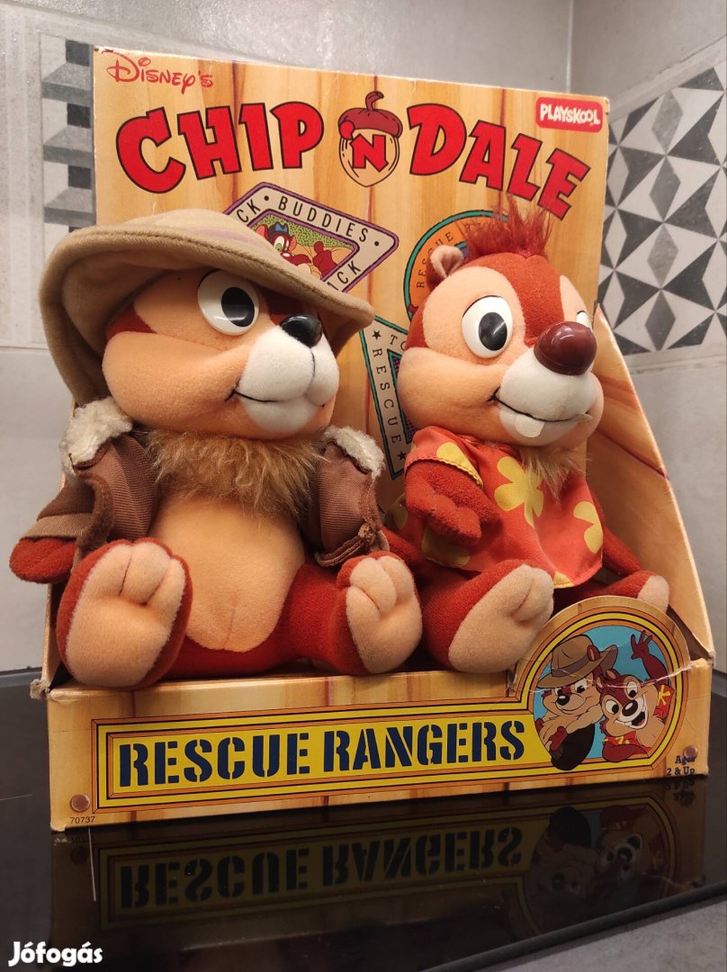 Chip és Dale Rescue Rangers 1989 plüss, Csipet Csapat 