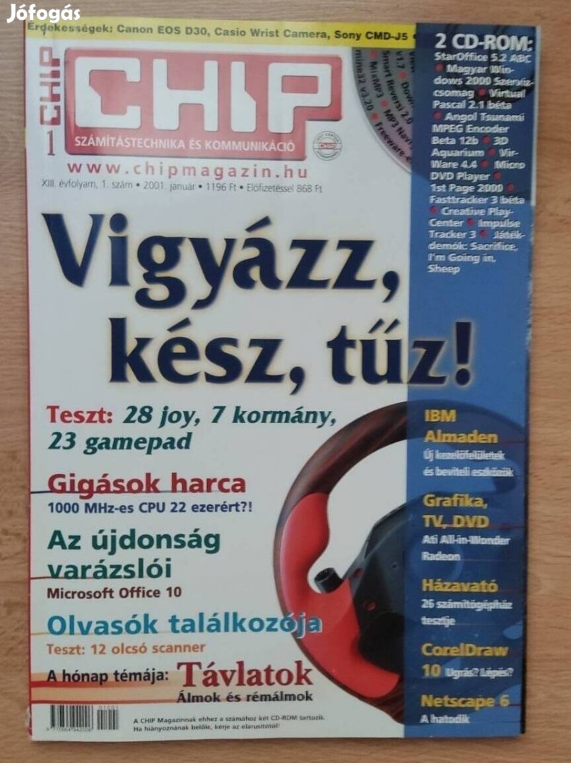 Chip magazin, 2001 retro magazin 