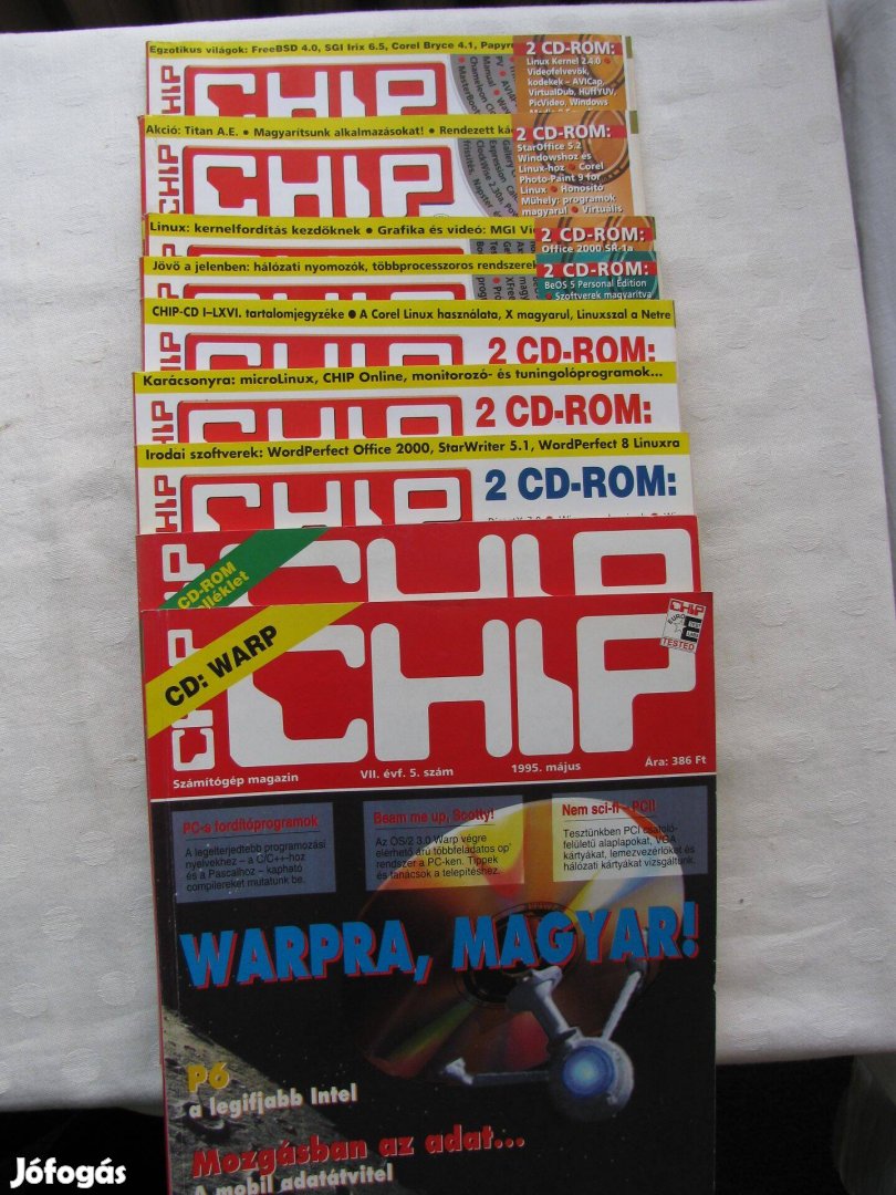 Chip számítógép magazin , több példány