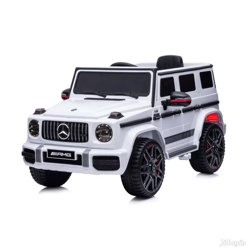 Chipolino Mercedes AMG G63 elektromos autó - white, hg