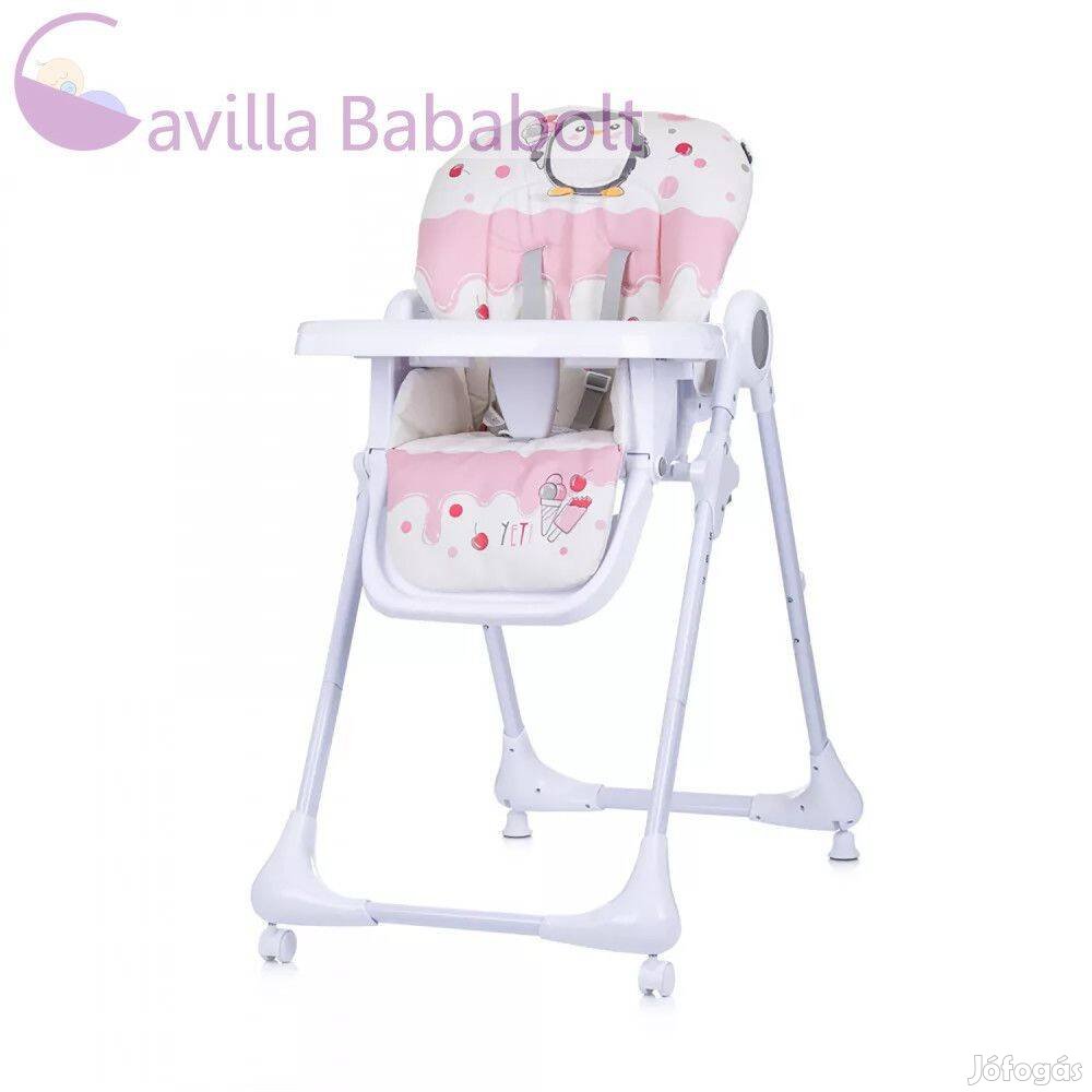 Chipolino Yeti Multifunkciós Etetőszék - ROSE Water, nfx