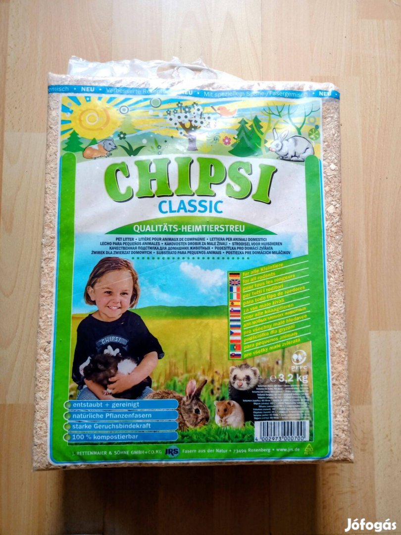 Chipsi bontatlan alom hörcsögnek , nyúl , egér , tengerimala